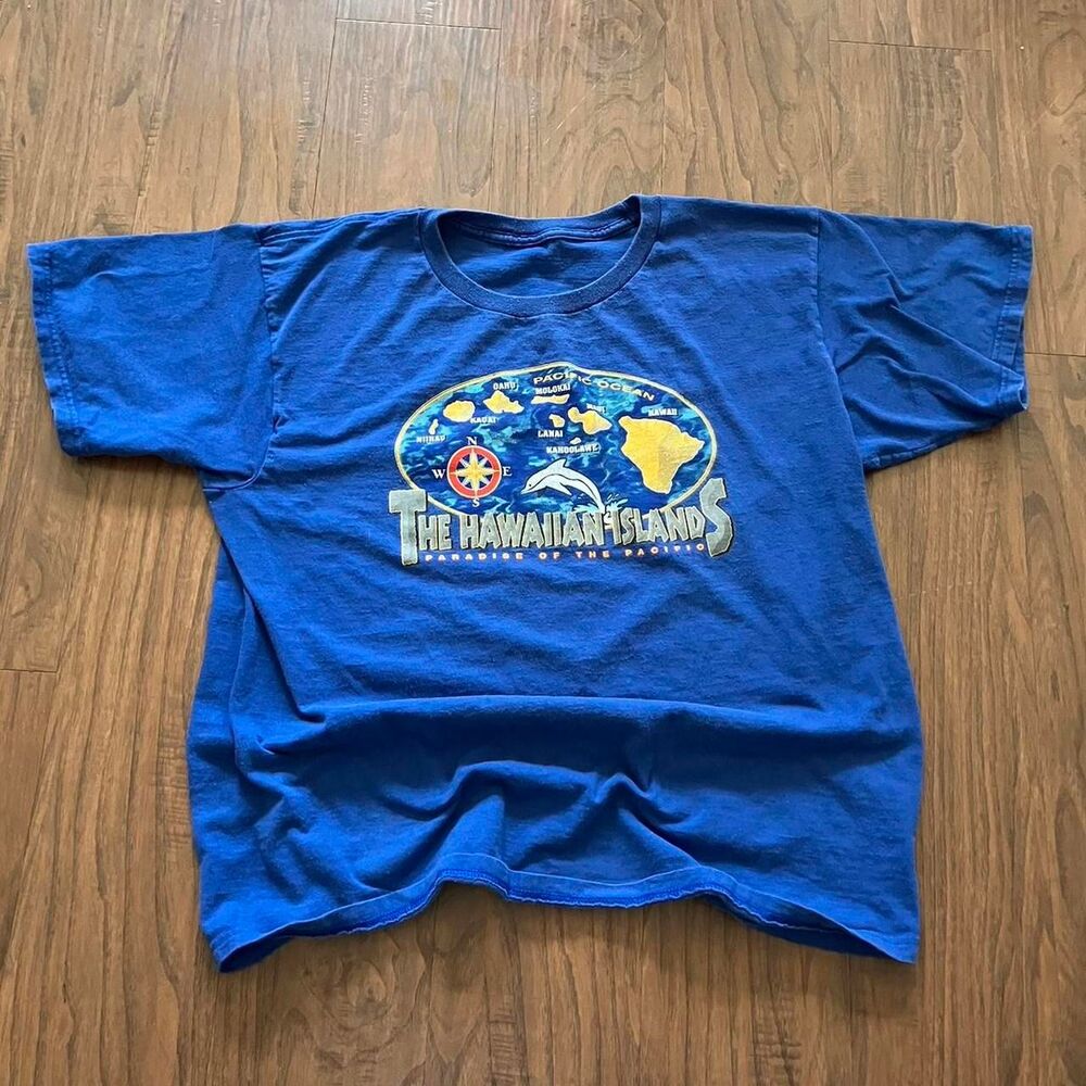 American-vintage Men's Blue T-shirt